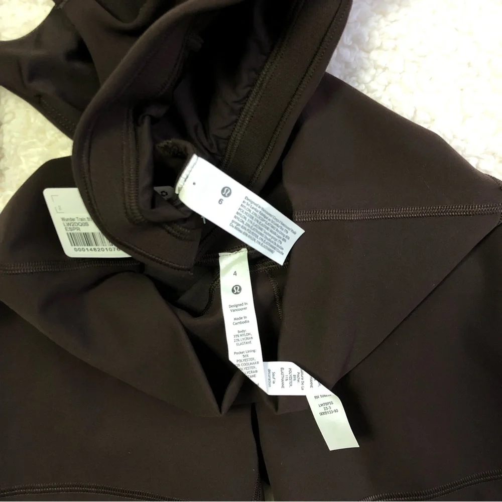 NWT lululemon Wunder Train Set - Picture 6 of 6